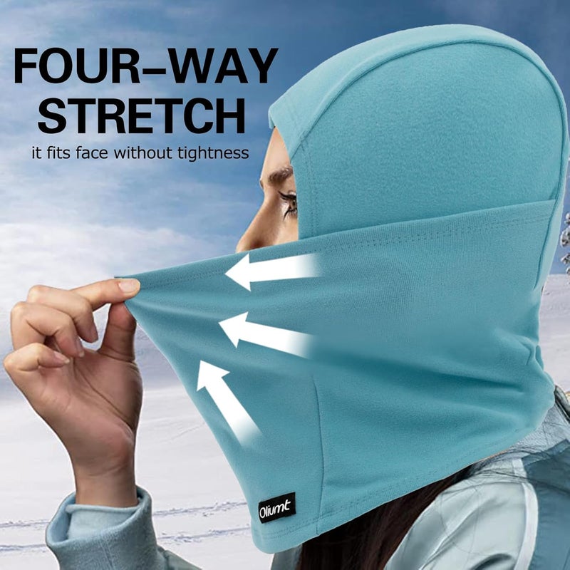 Oliumt Balaclava Ski Mask, Warm, Breathable & Lightweight, Full Coverage Fleece Winter Face Mask for Men & Women - Image 5